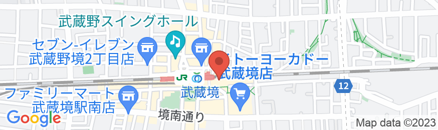 JR東日本ホテルメッツ武蔵境の地図