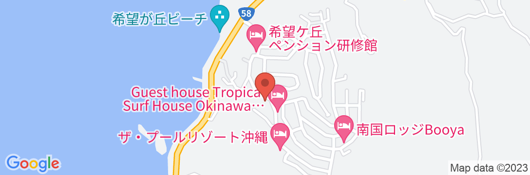 【密無し・消毒対策】ペンション沖縄・森のひつじ【Vacation STAY提供】の地図