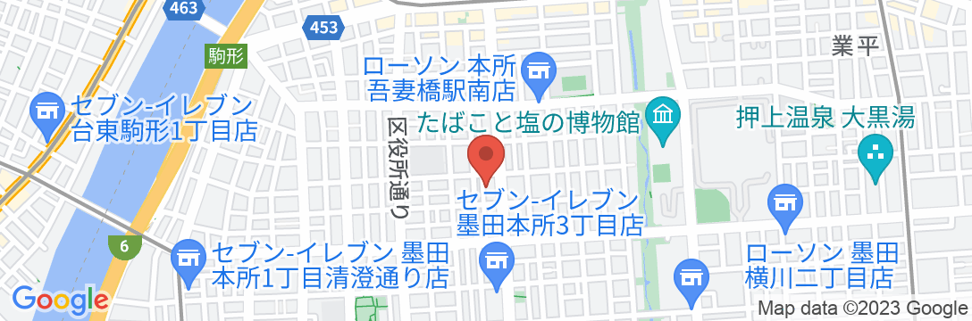 LOFT HOTEL TOKYO 浅草 ☆本所吾妻橋駅徒歩5分☆【Vacation STAY提供】の地図