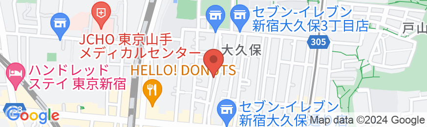 Shinjuku Room A・B/民泊【Vacation STAY提供】の地図
