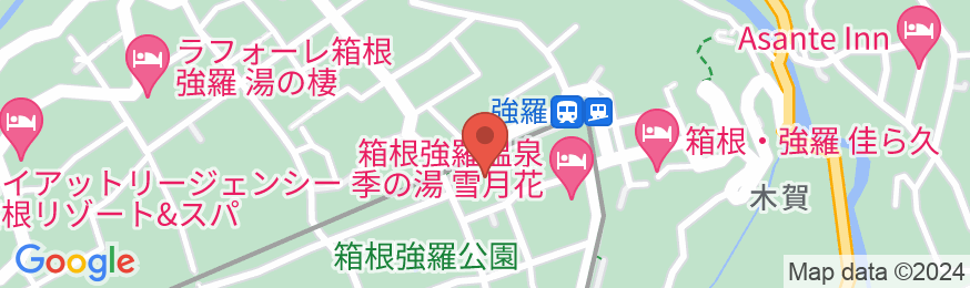 強羅駅前!観光拠点に最適! Forest Villa Hakone【Vacation STAY提供】の地図