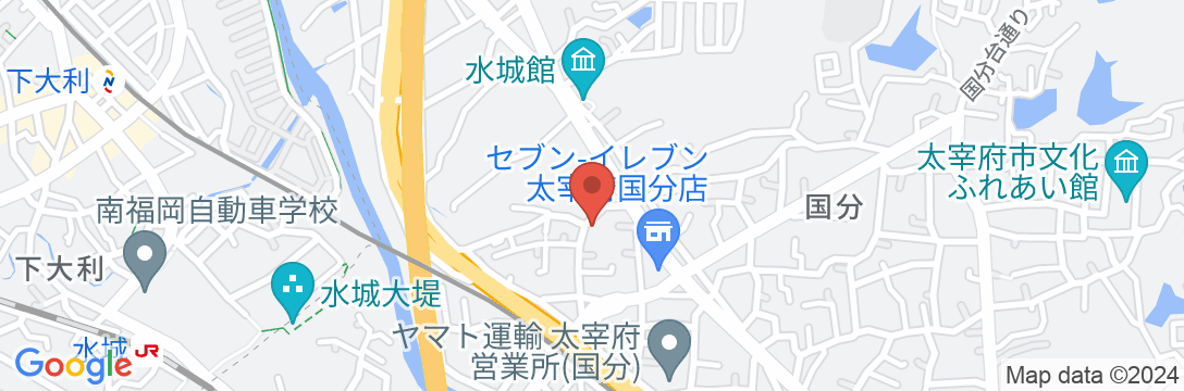 ヴィラ太宰府【Vacation STAY提供】の地図