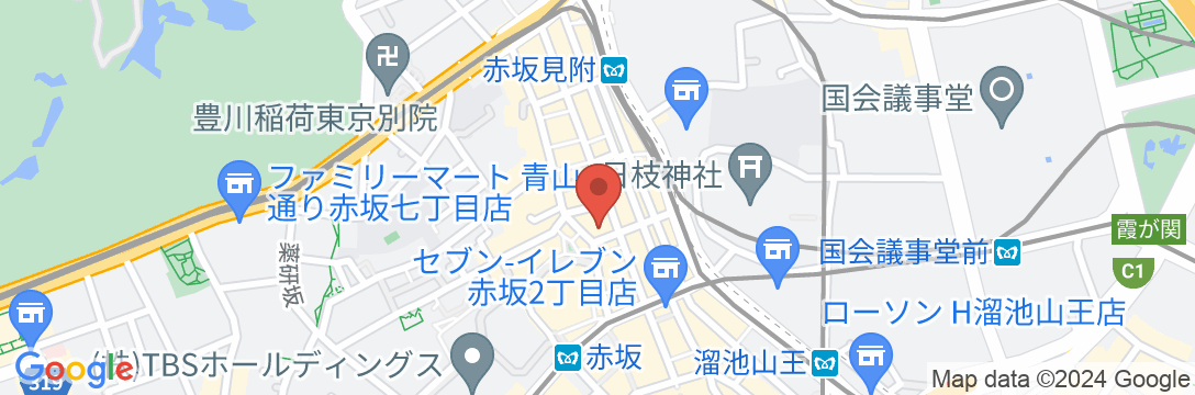 Akasaka/民泊【Vacation STAY提供】の地図