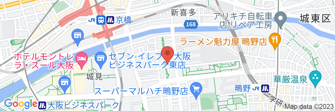 リノディア京橋/民泊【Vacation STAY提供】の地図