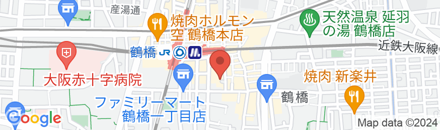 青空HOTEL/民泊【Vacation STAY提供】の地図