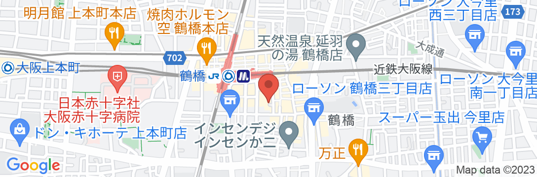 青空HOTEL/民泊【Vacation STAY提供】の地図