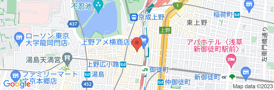 Ueno/民泊【Vacation STAY提供】の地図