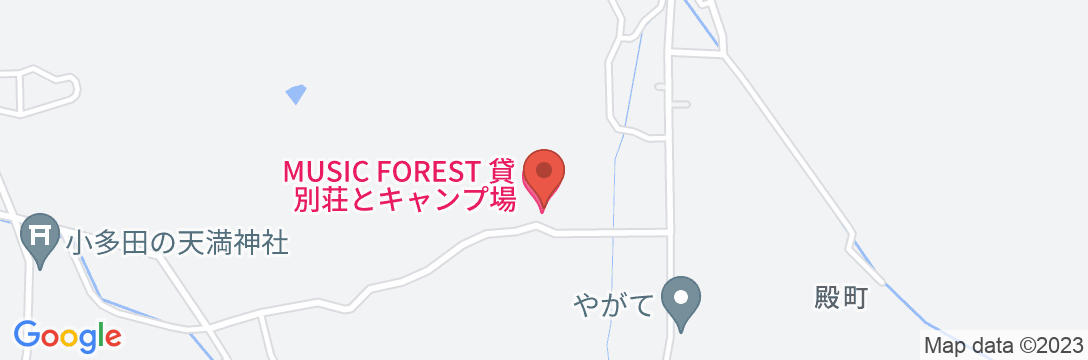 MUSIC FOREST貸別荘とキャンプ場/民泊【Vacation STAY提供】の地図