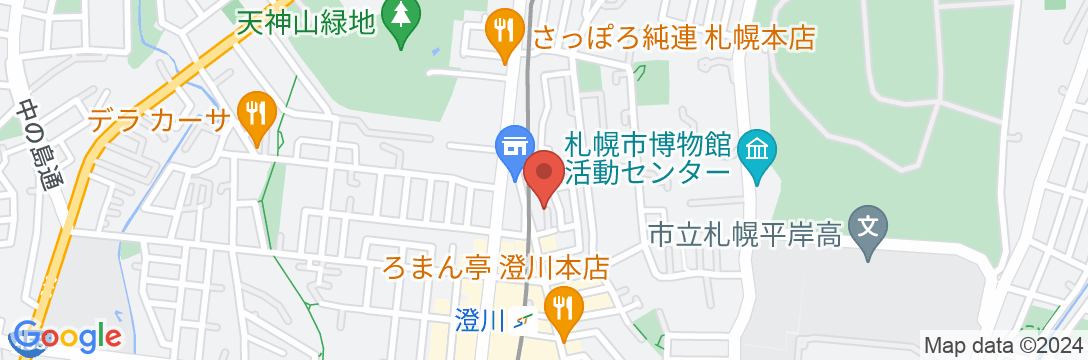 アール澄川【J1】/民泊【Vacation STAY提供】の地図