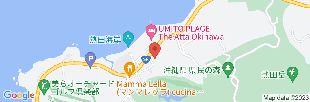 【 新築オープン! 】沖縄恩納村7I/プール付リゾート/18人OK【Vacation STAY提供】の地図