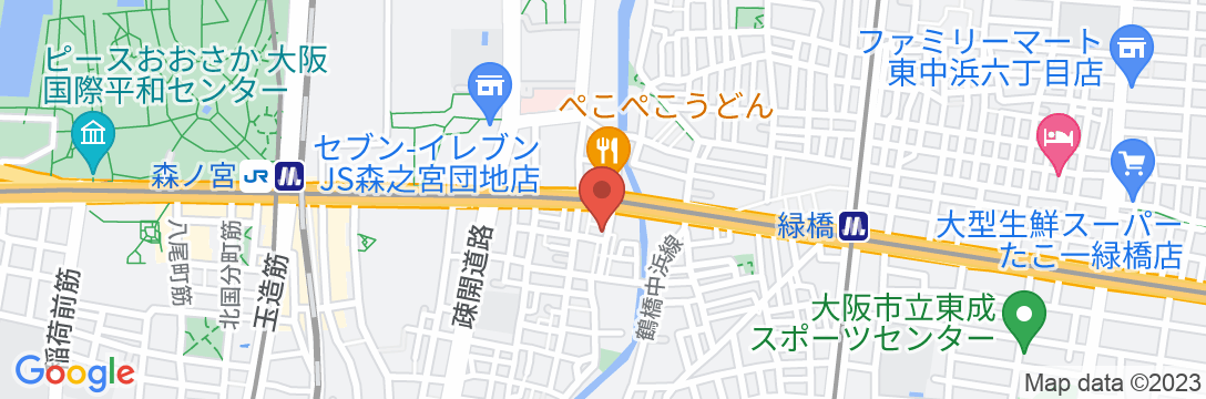 中道IKANIKAN/民泊【Vacation STAY提供】の地図