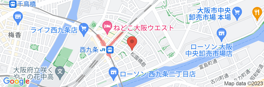西九条/民泊【Vacation STAY提供】の地図
