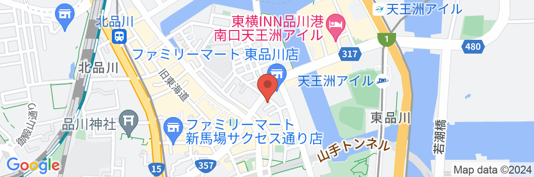 東品川アパートメント【Vacation STAY提供】の地図