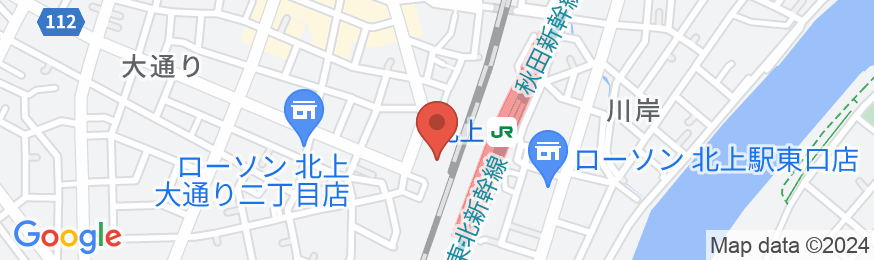 JR東日本ホテルメッツ北上の地図