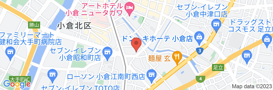 シティイン小倉/民泊【Vacation STAY提供】の地図