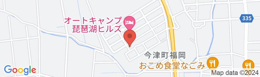 琵琶湖ヒルズビレッジ【Vacation STAY提供】の地図