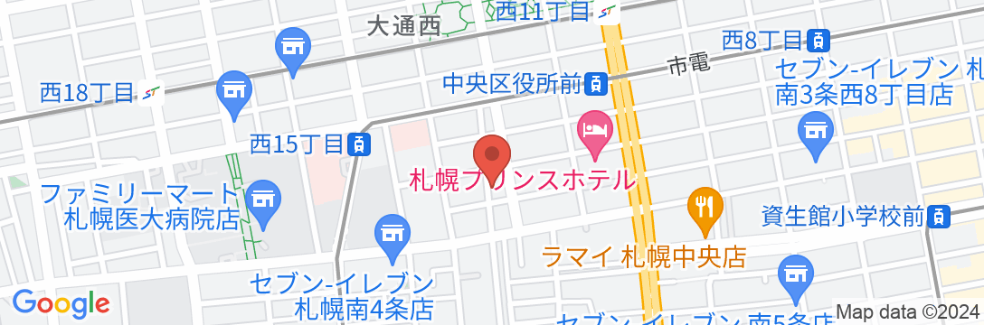 KODATEL札幌大通公園101/民泊【Vacation STAY提供】の地図