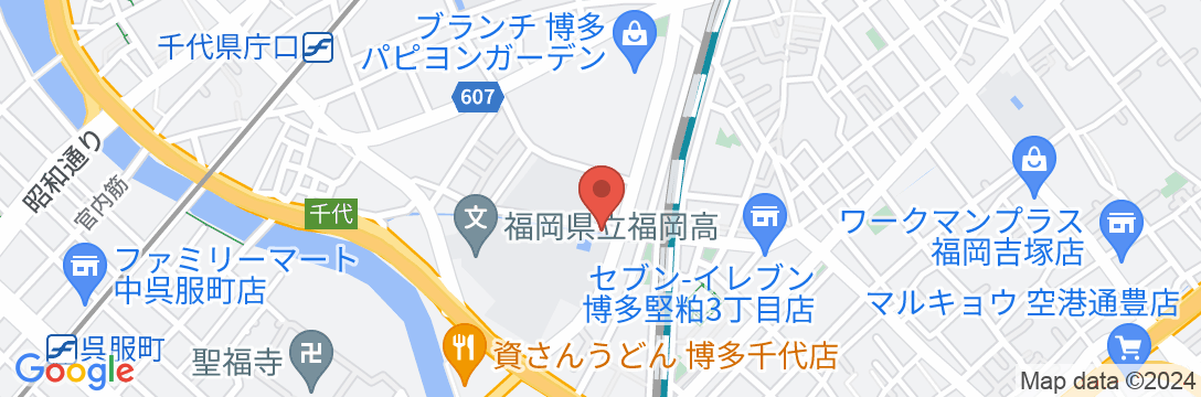 HAKATA TERRACE -晴 hare-/民泊【Vacation STAY提供】の地図