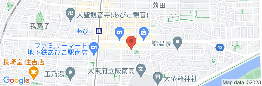 Prestige Suites OSAKA ABIKO/民泊【Vacation STAY提供】の地図