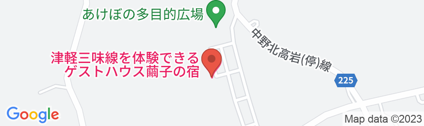 ゲストハウス繭子の宿/民泊【Vacation STAY提供】の地図