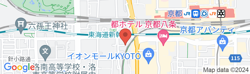 STAY INN AKANE 京都駅【Vacation STAY提供】の地図