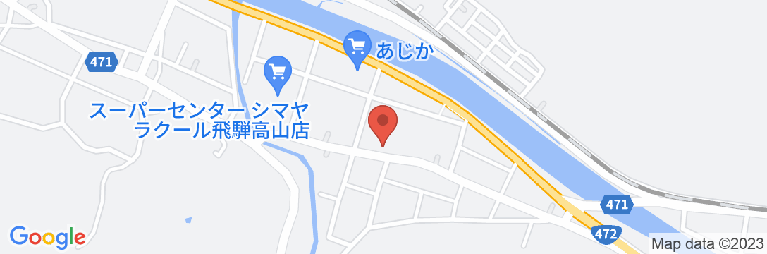 板倉の宿 白栗_藍【Vacation STAY提供】の地図