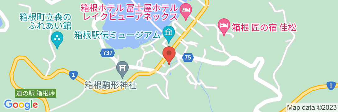 花の湖旅館【Vacation STAY提供】の地図