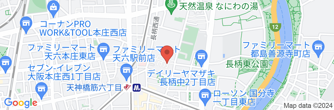 大阪国分寺 斑馬屋・天六/民泊【Vacation STAY提供】の地図