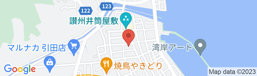ゲストハウスまりん【Vacation STAY提供】の地図