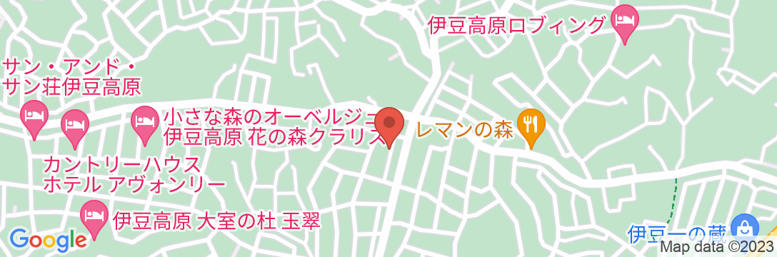 ログキャビン伊豆高原【Vacation STAY提供】の地図
