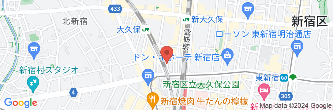 COCO新宿【Vacation STAY提供】の地図