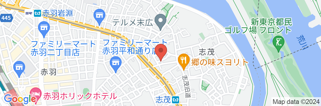 コンフォートスペース志茂 1階【Vacation STAY提供】の地図