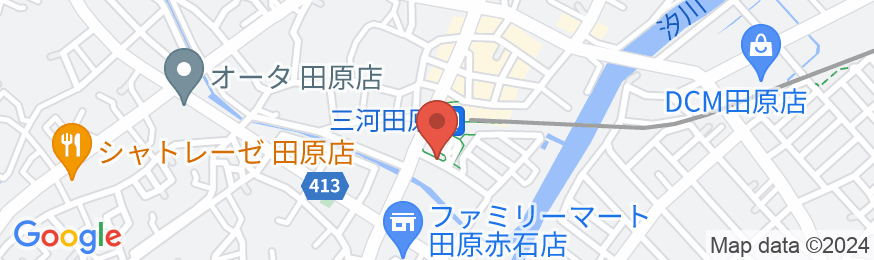 ABホテル田原の地図