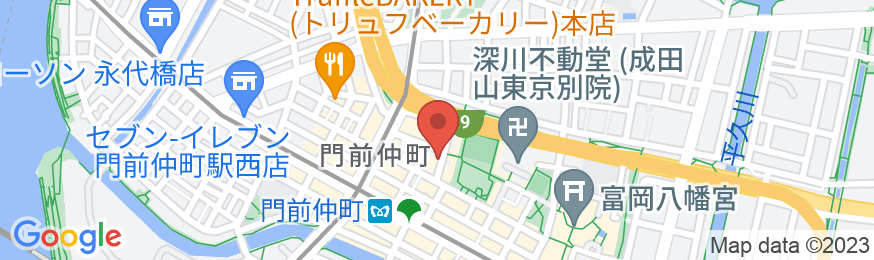 京成リッチモンドホテル東京門前仲町の地図