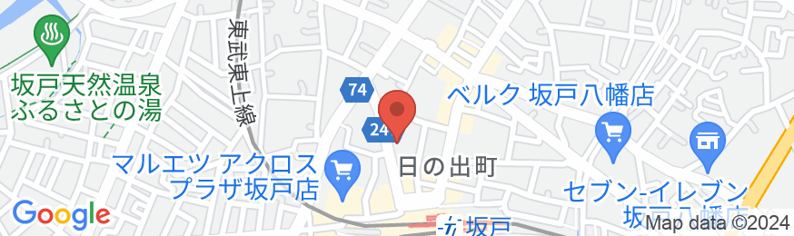 ホテルサンロード<埼玉県>の地図