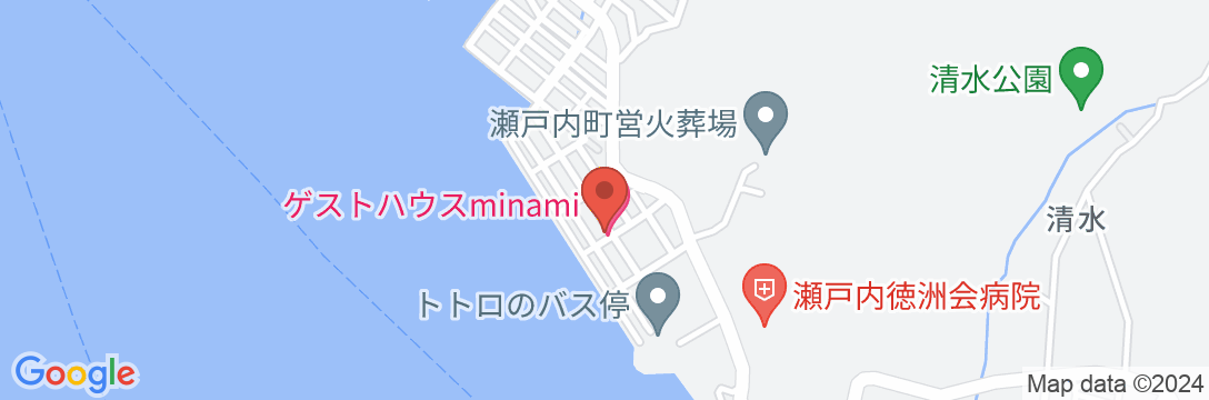 ゲストハウスminami<奄美大島>の地図