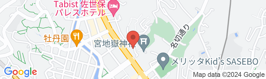 お宿 TSURUYA<長崎県>の地図