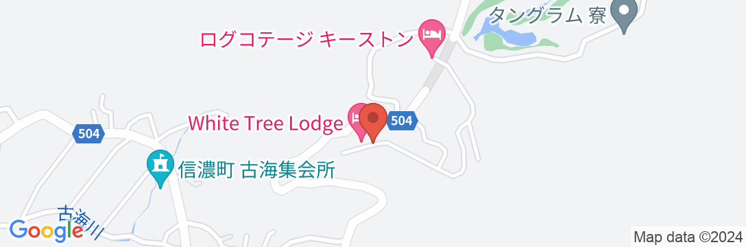 White Tree Lodgeの地図