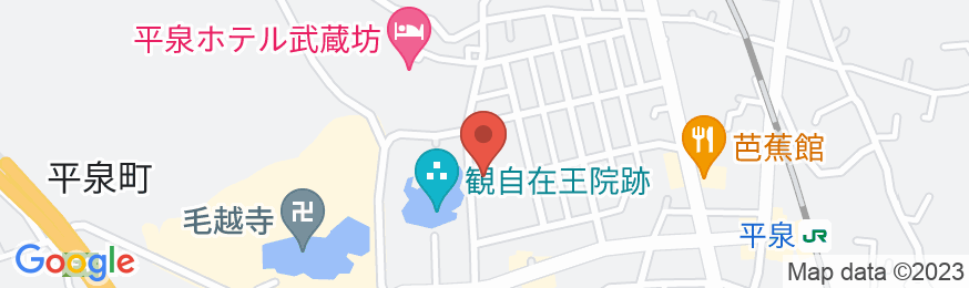旅館 舞鶴<岩手県>の地図