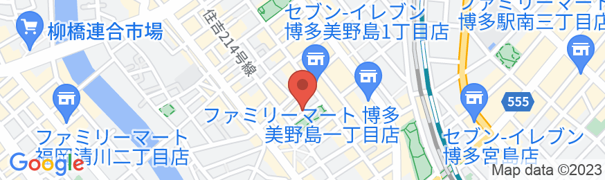 TRIP POD MINOSHIMA Aの地図
