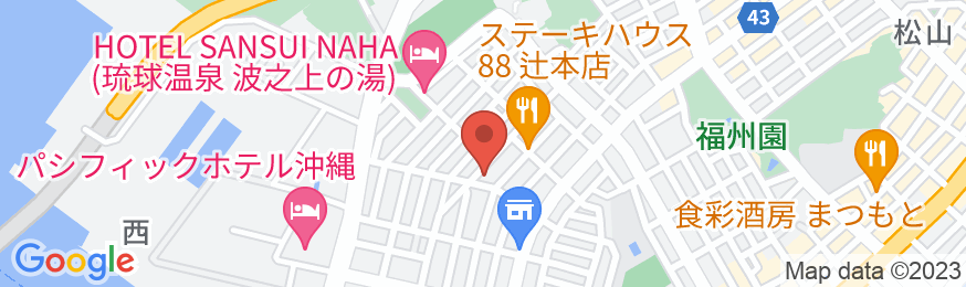 KINTARO HOTEL 沖縄那覇の地図