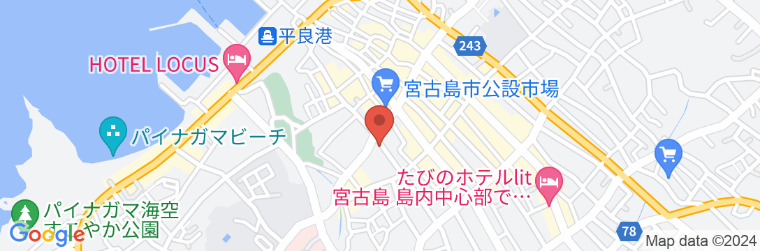 Mr.KINJO MIYAKO ISLAND<宮古島>の地図