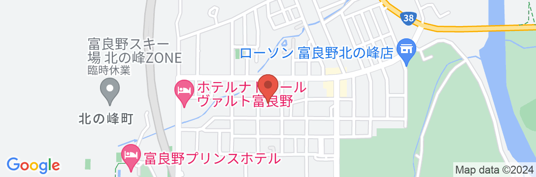ホテルムニン富良野(Hotel Munin Furano)の地図
