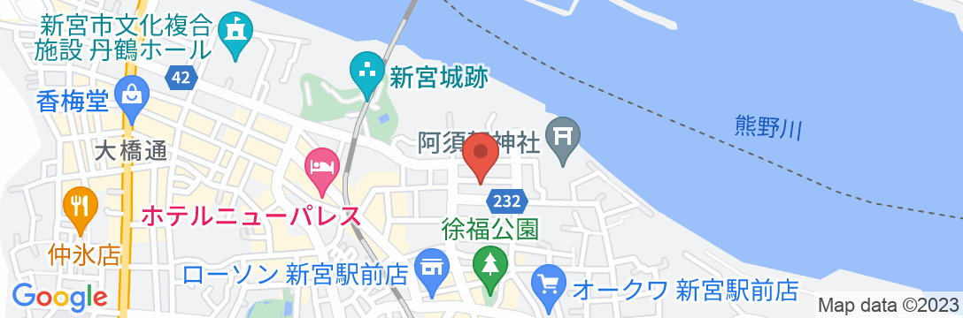 Shingu Guest House 奏の地図