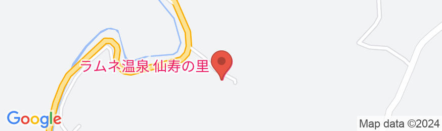 仙寿の里 ラムネ温泉の地図