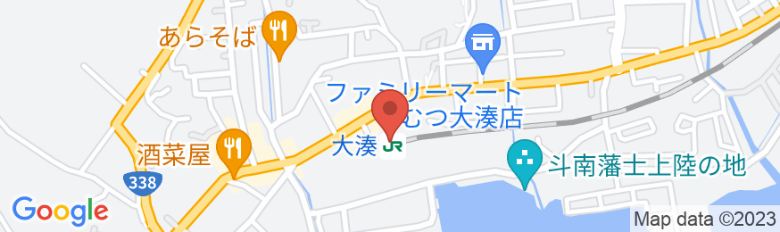 ホテルフォルクローロ大湊<JR東日本ホテルズ>の地図