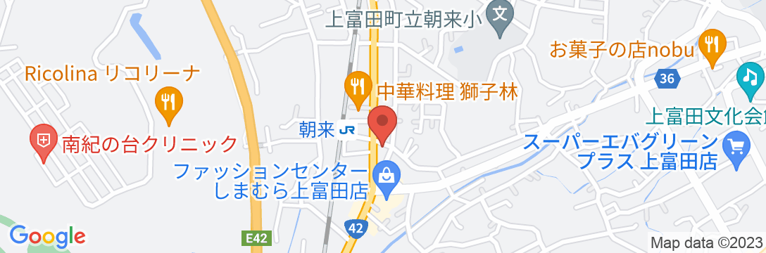 ゲストカフェ 口熊野の地図