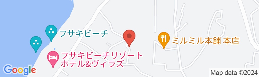リトルマーメイドホテル石垣島<石垣島>の地図