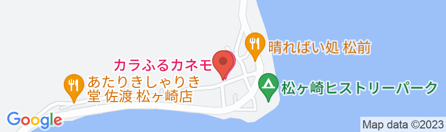 カラふる<佐渡島>の地図