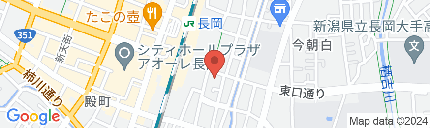 ホテルリブマックス新潟長岡駅前の地図